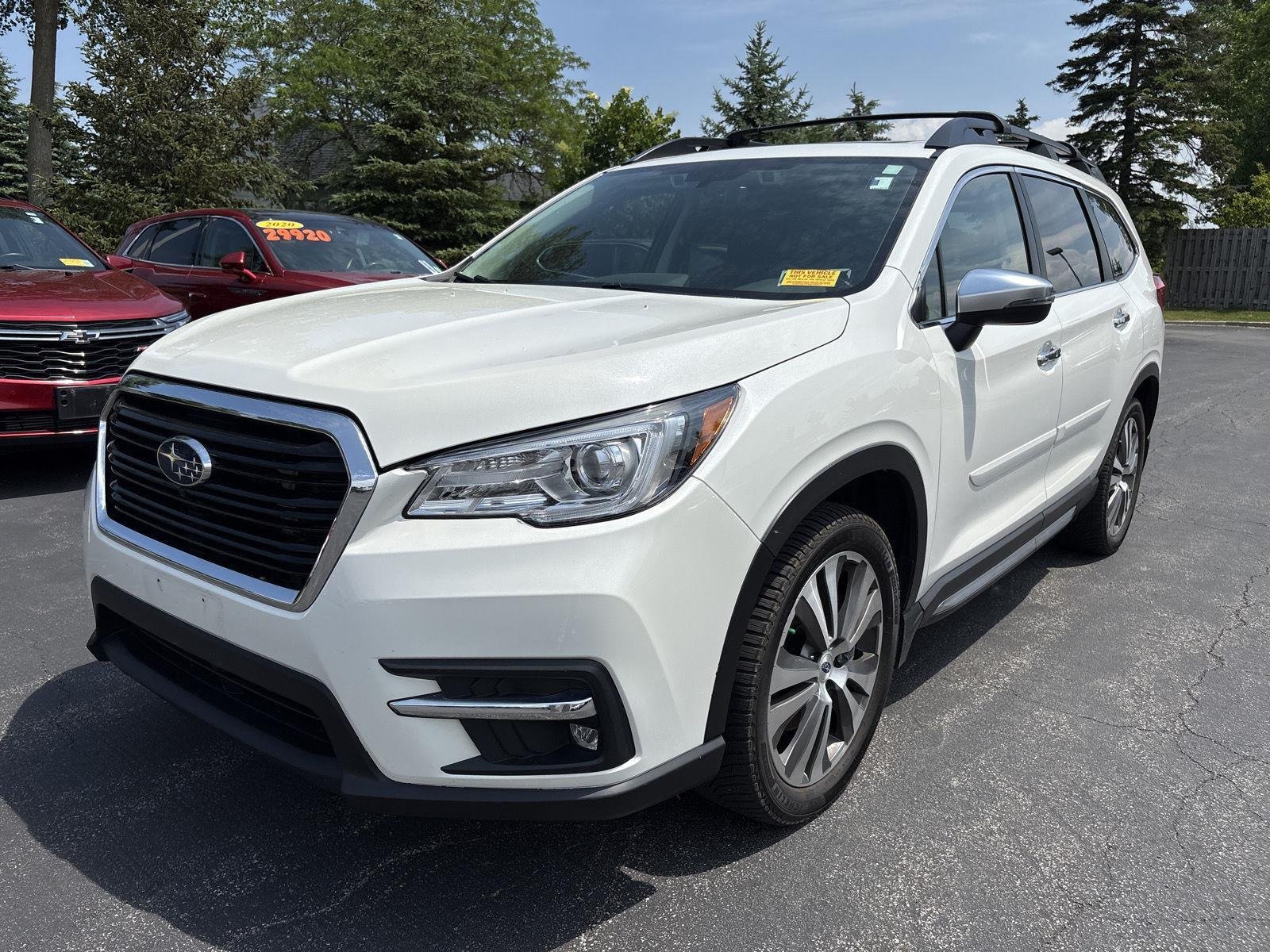 Used 2021 Crystal White Pearl Subaru Touring image 3