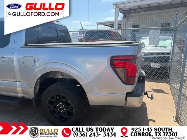 Used 2024 Iconic Silver Metallic Ford XLT image 3