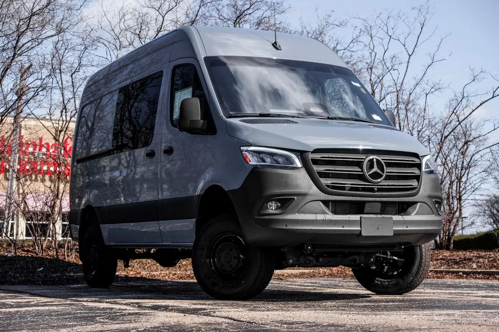 New 2026 Blue Gray Mercedes-Benz Cargo 144 WB image 1