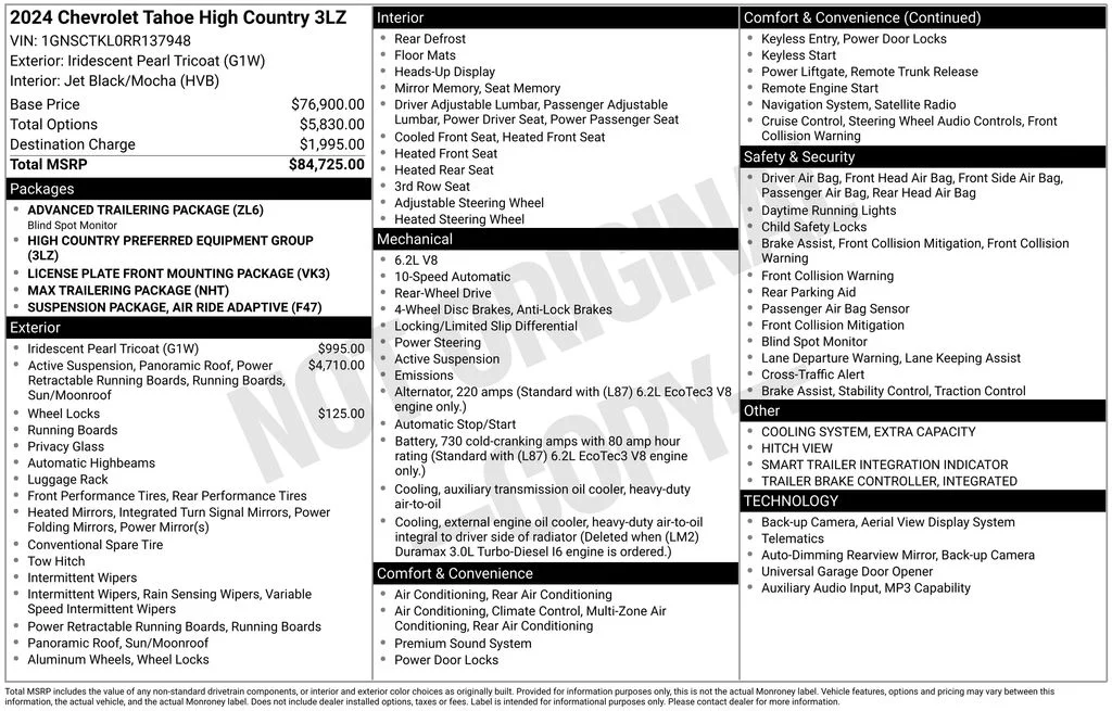Used 2024 Beige Chevrolet High Country image 45
