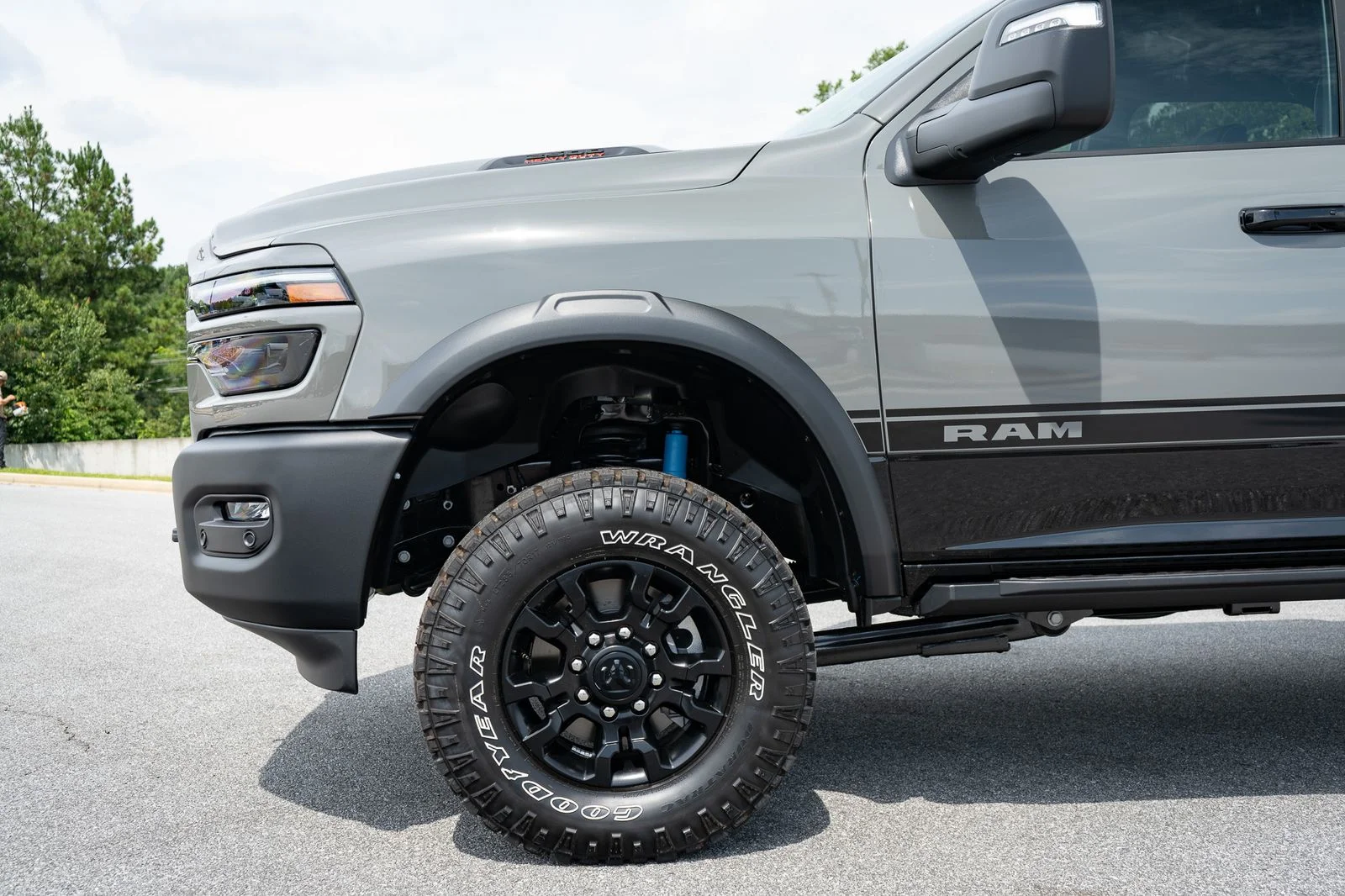 New 2026 Ceramic Gray Clear-Coat Exterior Paint RAM Power Wagon image 12