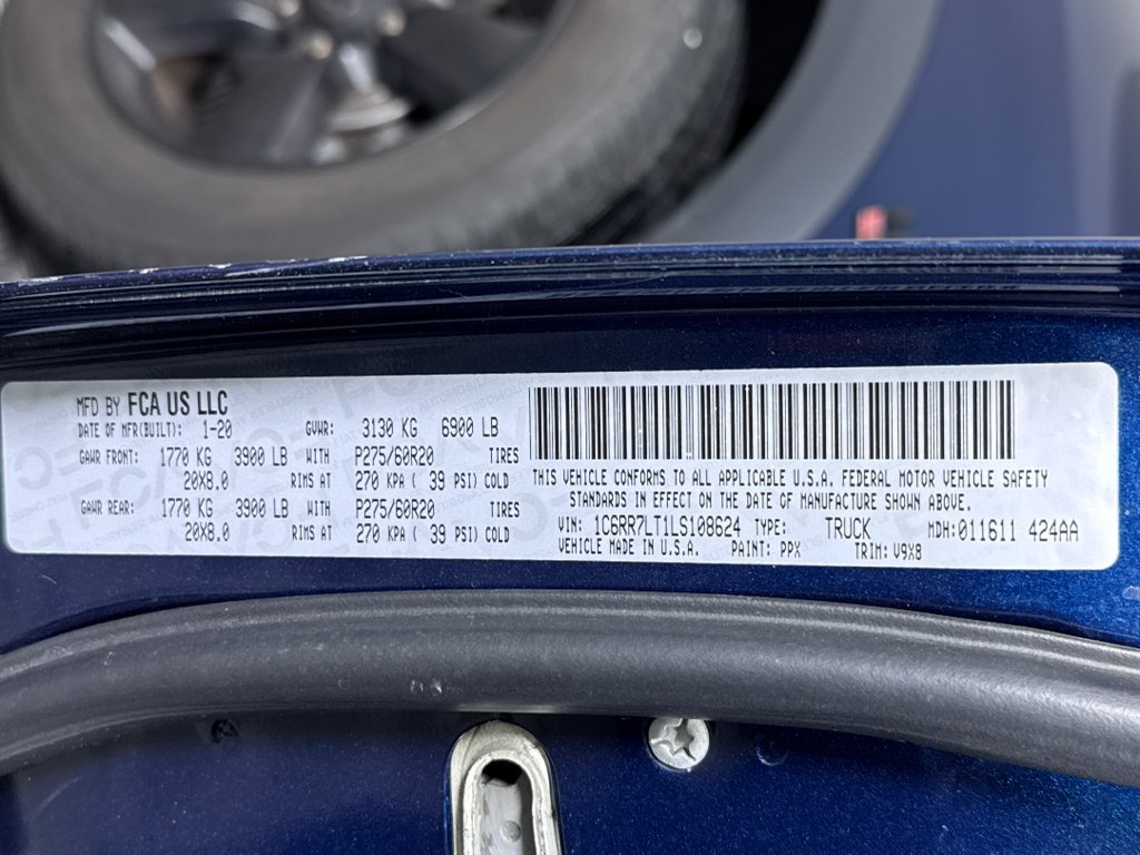 Used 2020 Patriot Blue Pearlcoat Ram Warlock image 34