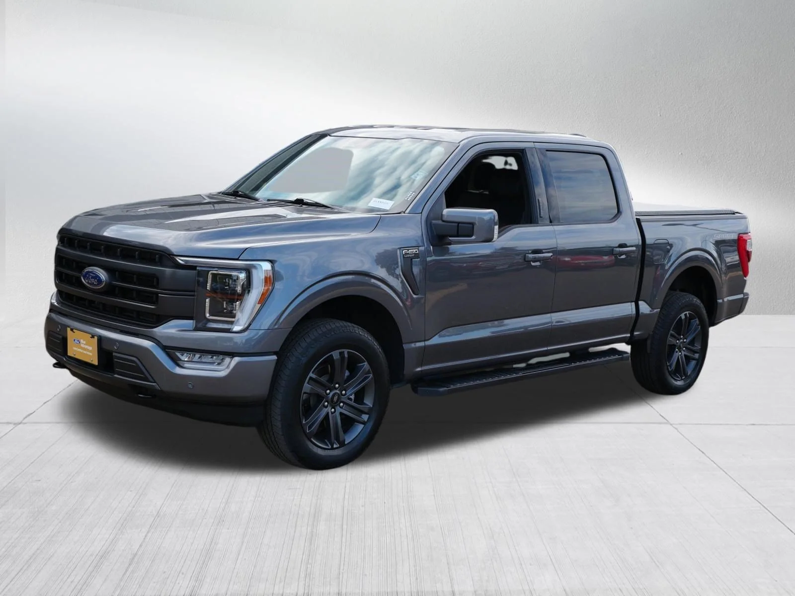 Certified Used 2023 Carbonized Gray Metallic Ford LARIAT image 3