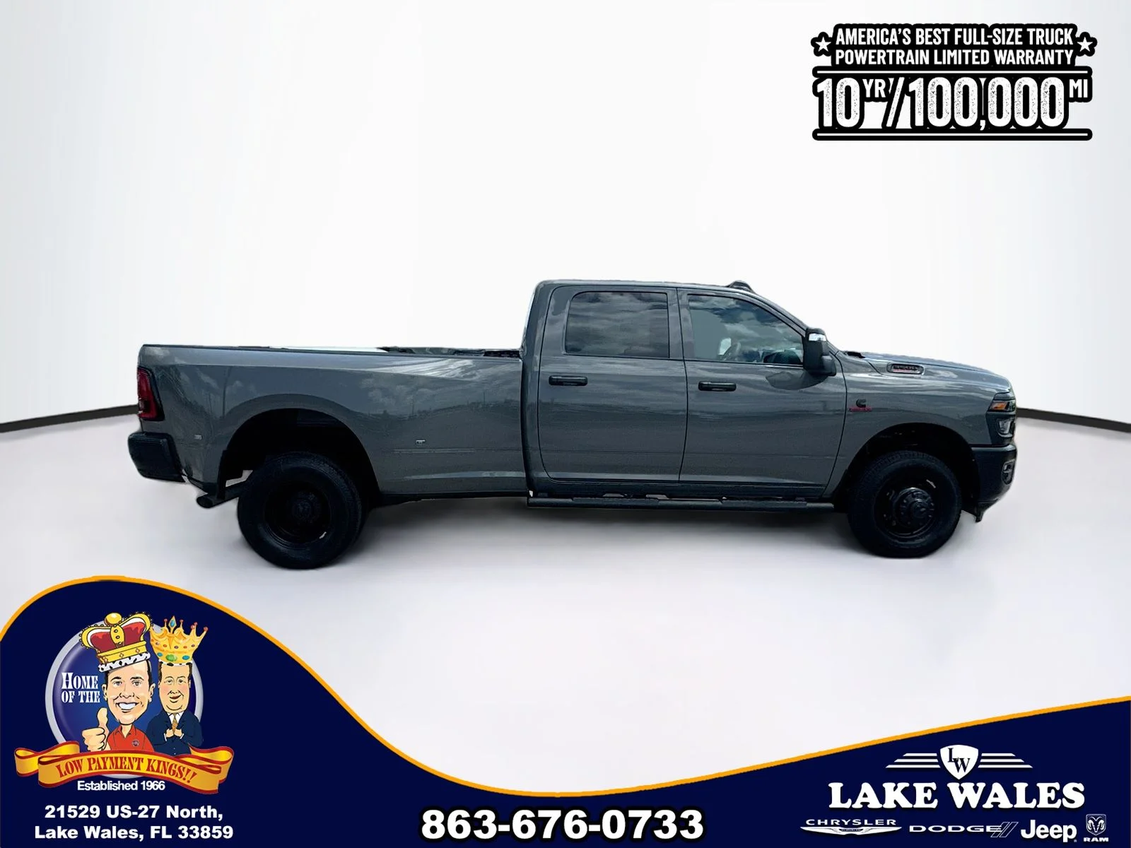 New 2026 Ceramic Gray Clear-Coat Exterior Paint RAM TRADESMAN image 7