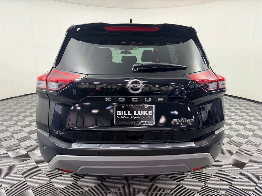 Used 2021 Black Nissan SV image 8