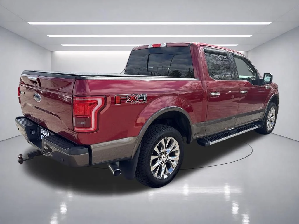 Used 2016 Ruby Red Metallic Tinted Clearcoat Ford Lariat image 6