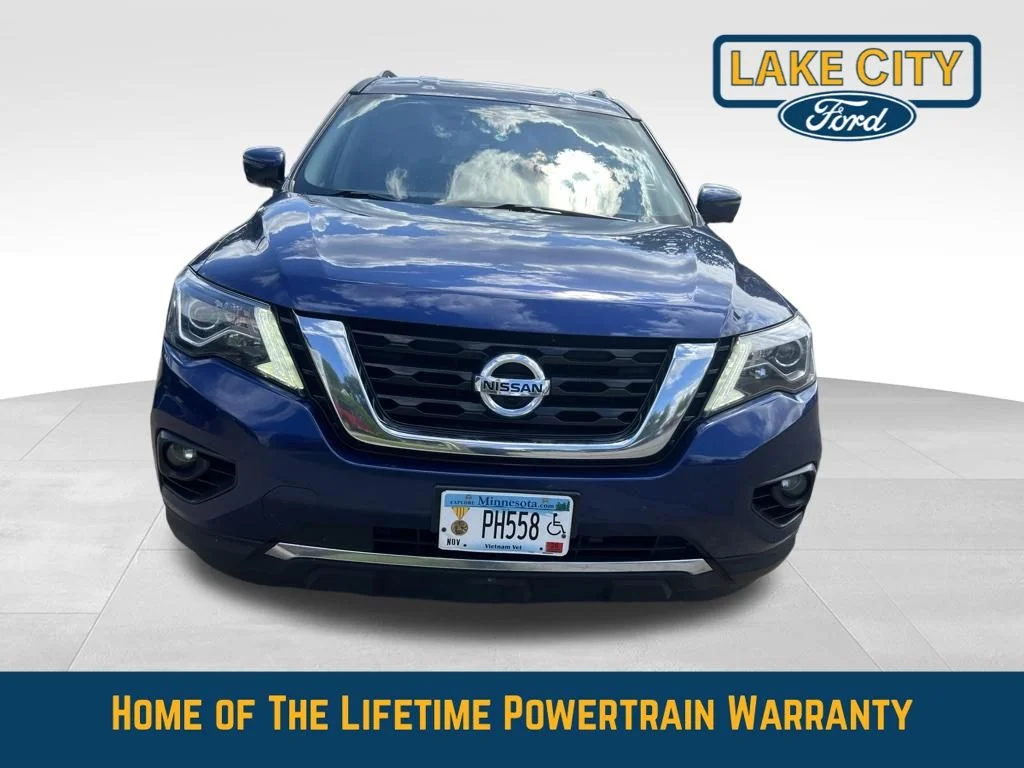 Used 2019 Nissan Pathfinder SL with VIN 5N1DR2MN8KC598621 for sale in Lake City, Minnesota