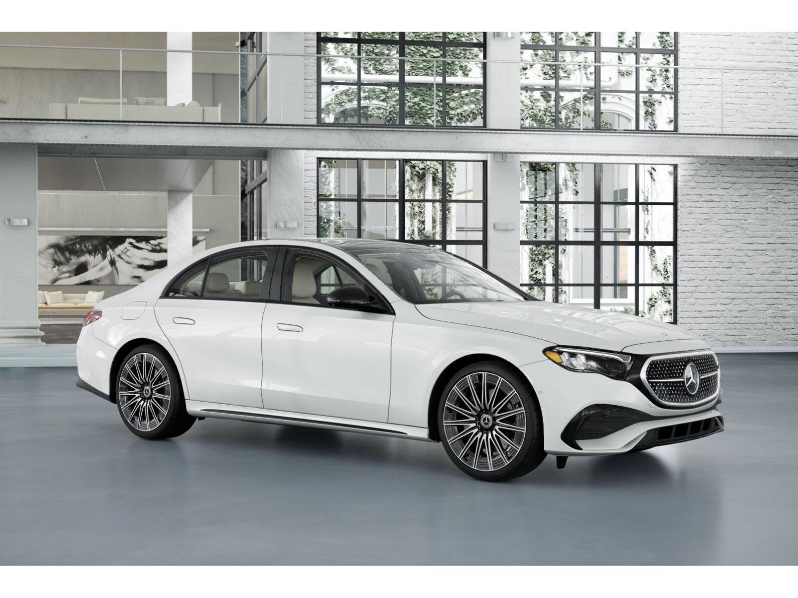 New 2026 MANUFAKTUR Moonlight White Metallic Mercedes-Benz E 450 image 12
