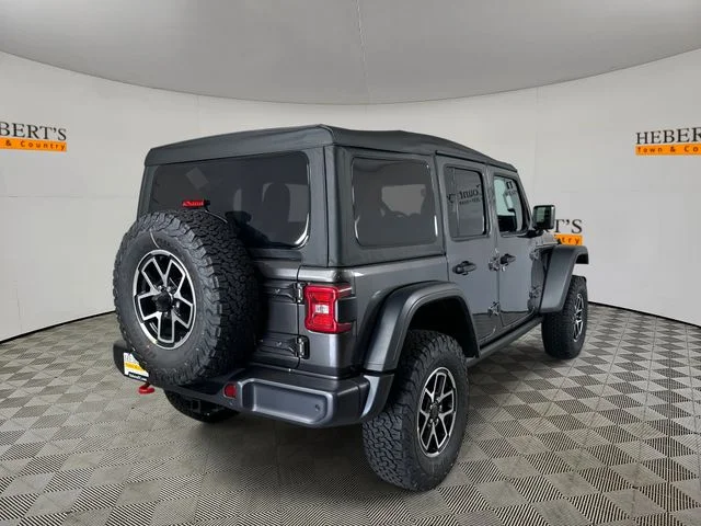 New 2026 Granite Crystal Metallic Clear-Coat Exterior Paint Jeep Rubicon image 8