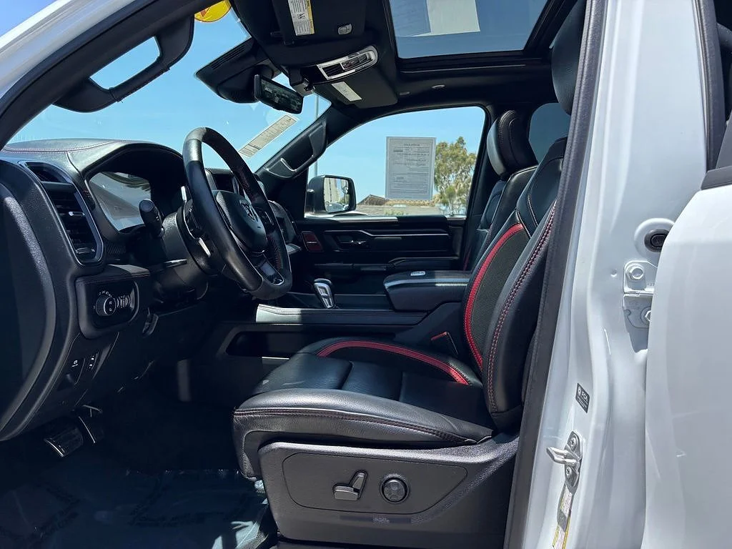 Used 2022 Bright White Clear Coat Ram TRX image 11