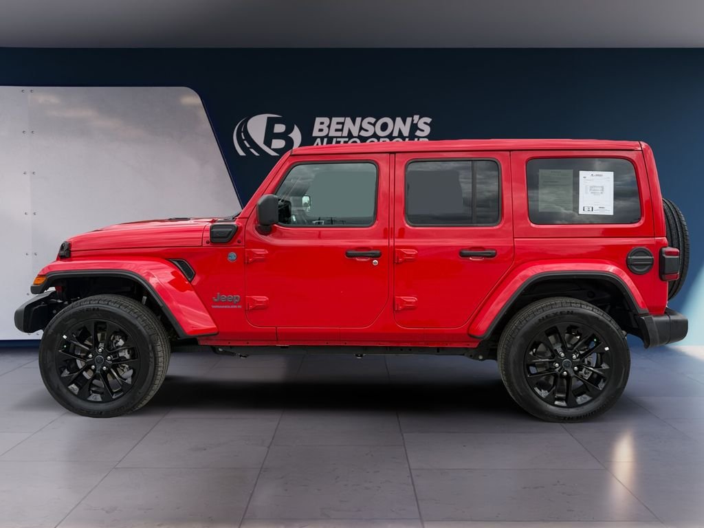 Used 2025 Jeep Wrangler 4xe Sahara 4XE with VIN 1C4RJXP60SW579210 for sale in San Antonio, TX