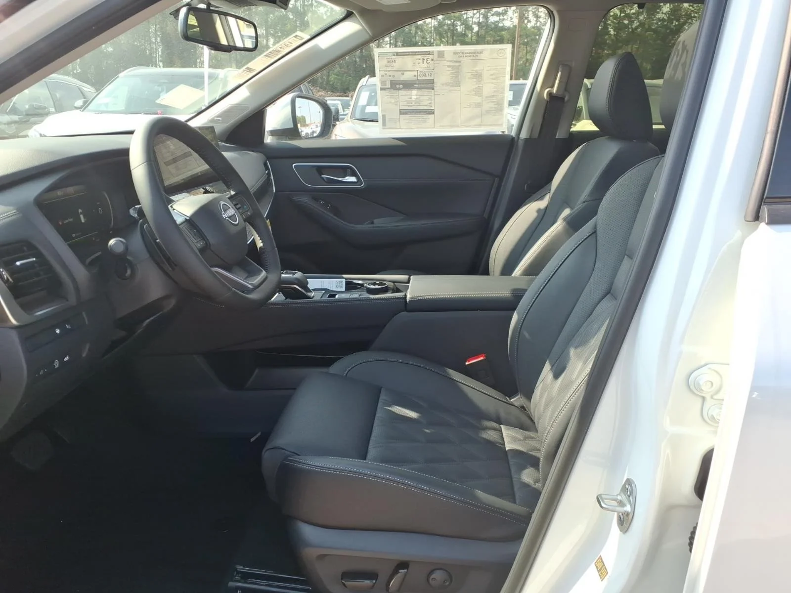 2026 Nissan Rogue Platinum White at Robbins Nissan