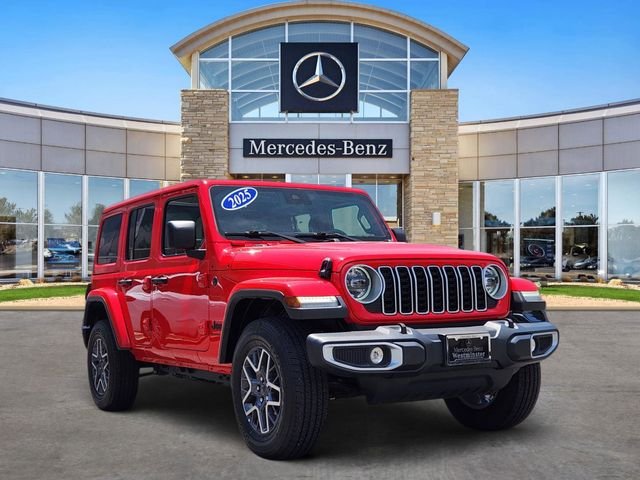 Used 2025 Red Jeep Sahara image 6