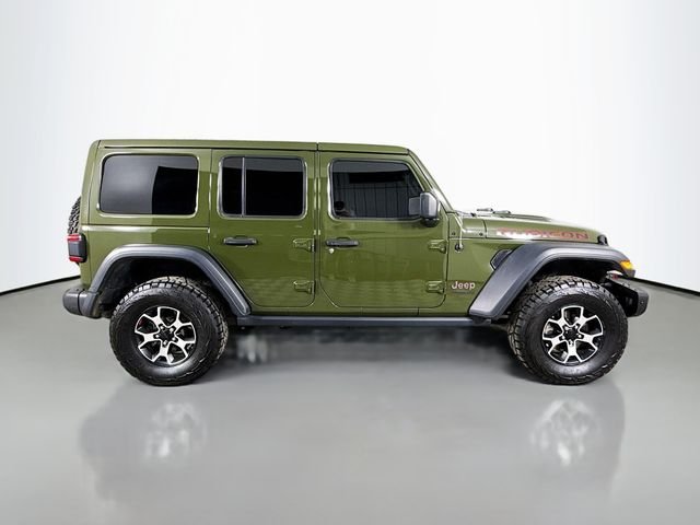 Used 2021 Green Jeep Unlimited Rubicon image 8