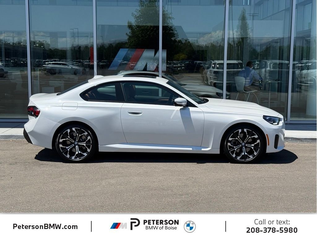 Certified Used 2025 Mineral White Metallic BMW 230i xDrive image 6