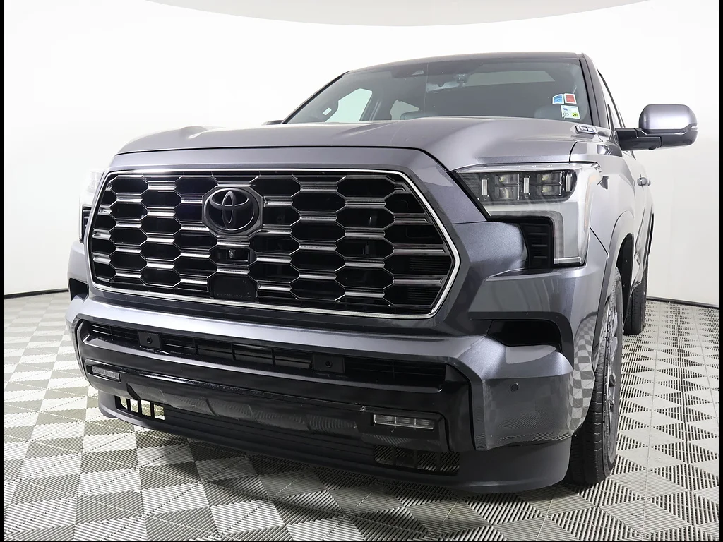 Used 2024 GRAY Toyota Platinum image 2