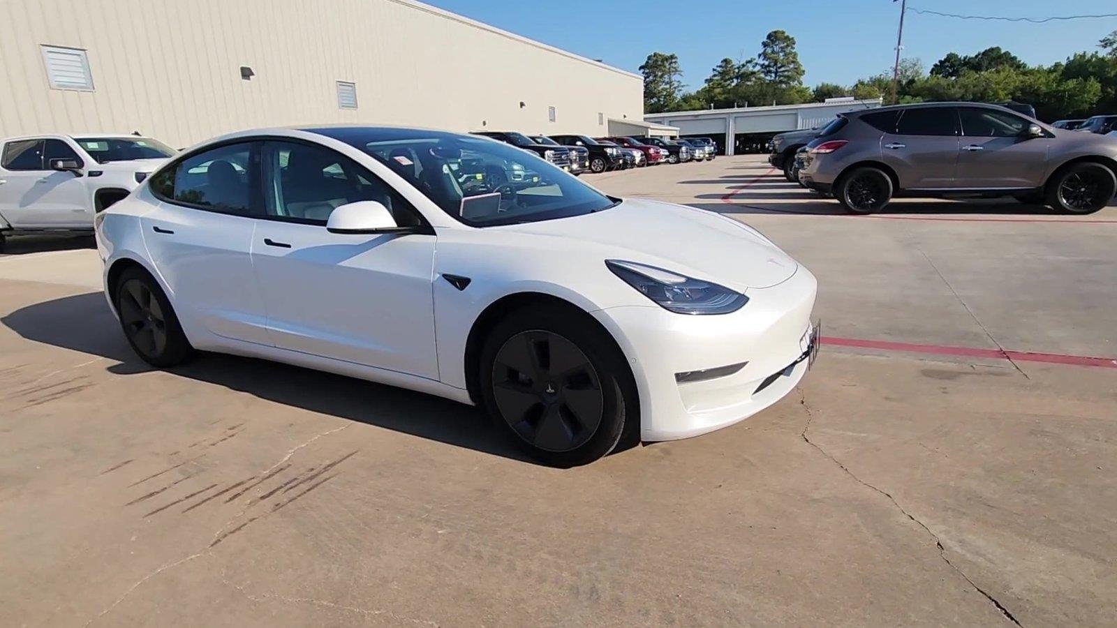 Used 2021 Tesla Model 3 Base with VIN 5YJ3E1EA2MF982191 for sale in Houston, TX