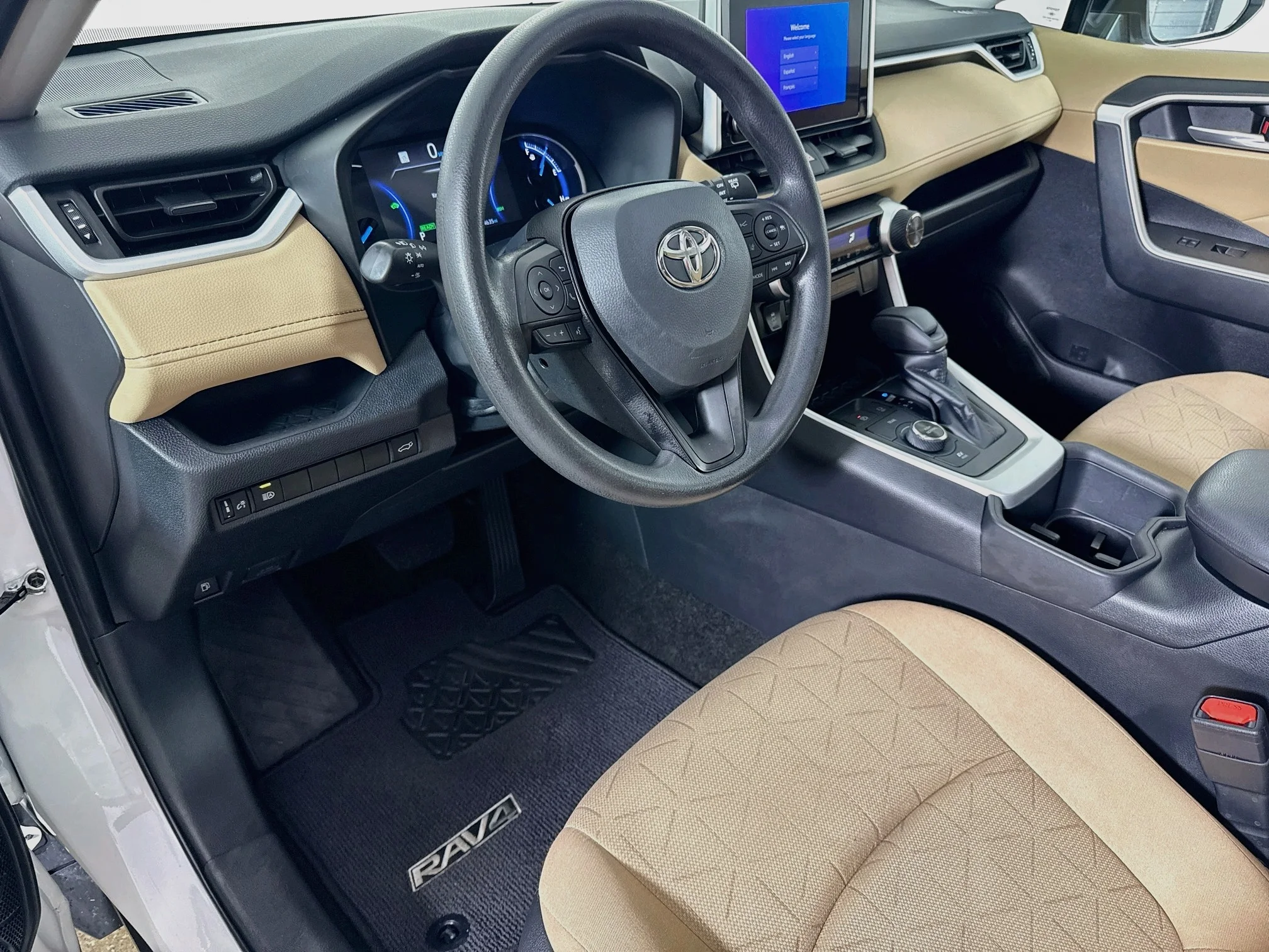 Certified Used 2023 Ice Cap Toyota Hybrid XLE image 9