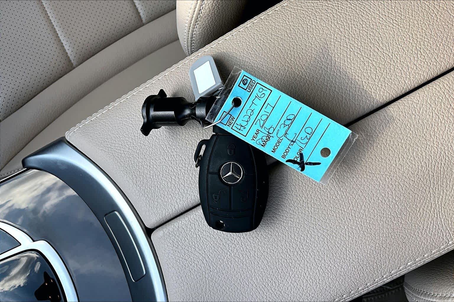 Used 2017 designo Cardinal Red Metallic Mercedes-Benz C 300 image 15