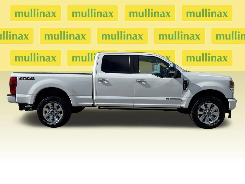 Used 2021 White Ford Platinum image 2