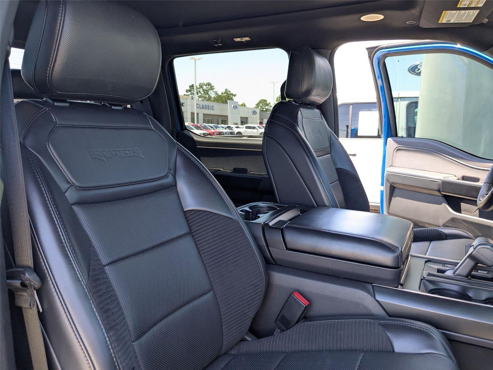 Used 2021 Velocity Blue Metallic Ford Raptor image 32