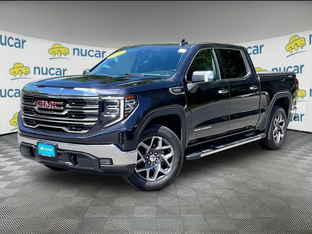 Used 2022 Silver GMC SLT image 3