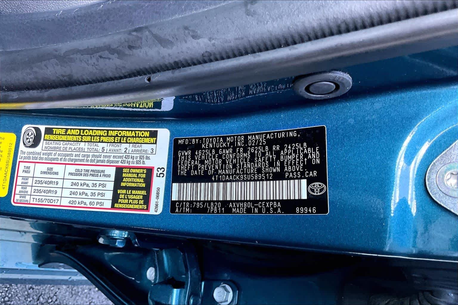 Used 2025 Ocean Gem Toyota XSE image 34