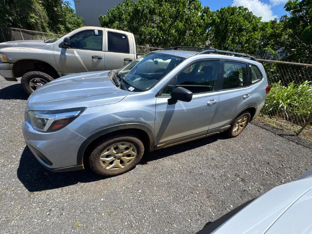 Used 2021 Silver Subaru Base image 2