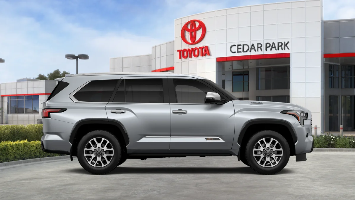 New 2026 Celestial Silver Metallic Toyota 1794 Edition image 12