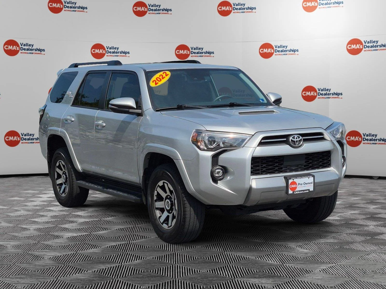 Used 2022 Classic Silver Metallic Toyota TRD Off Road Premium image 7