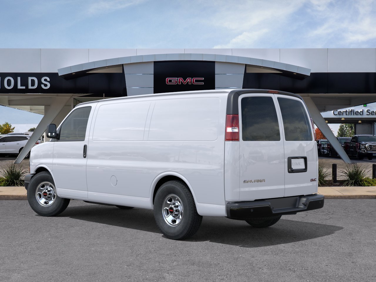 New 2026 Summit White GMC Work Van image 3