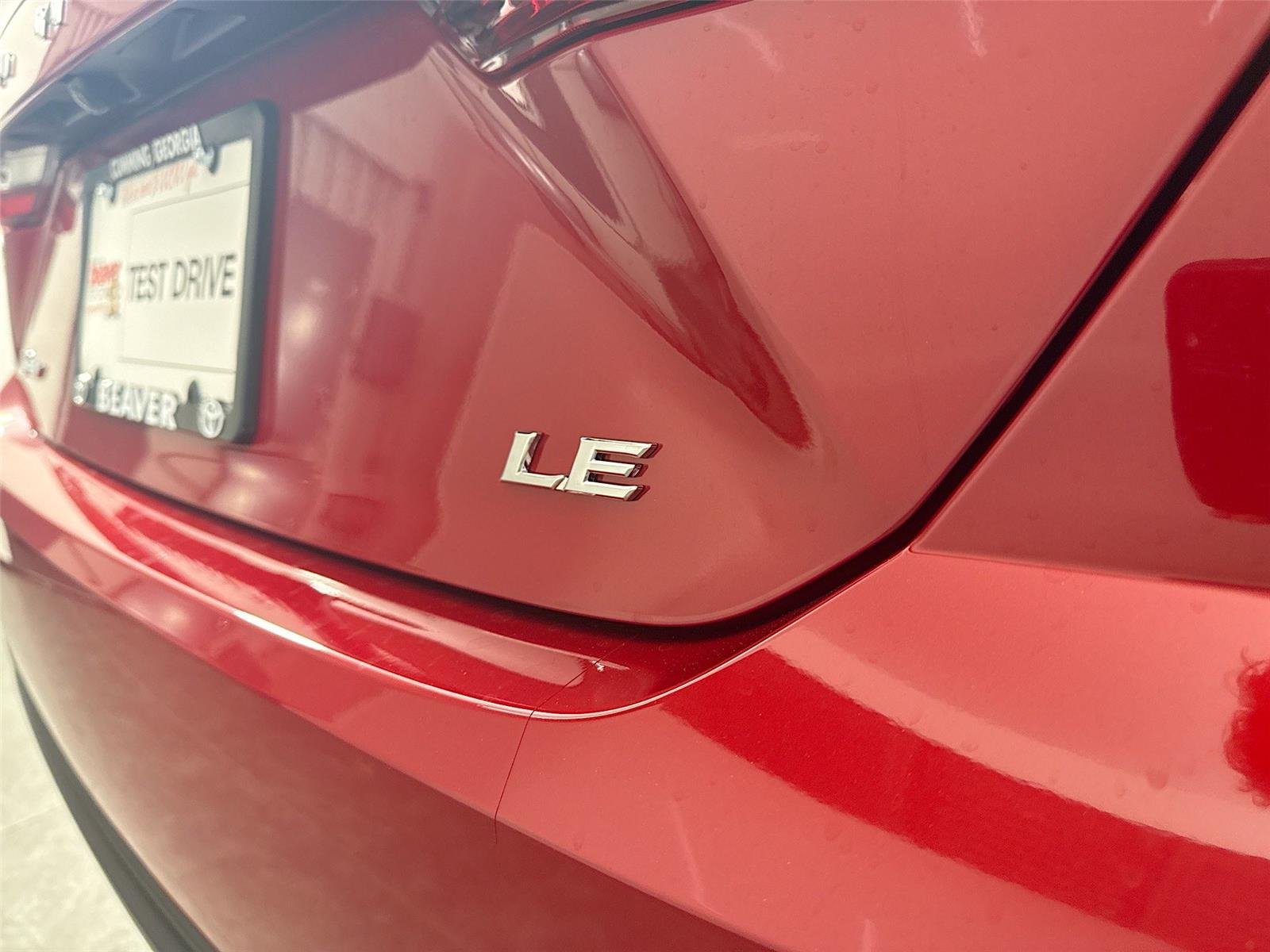New 2026 Supersonic Red Toyota LE image 11