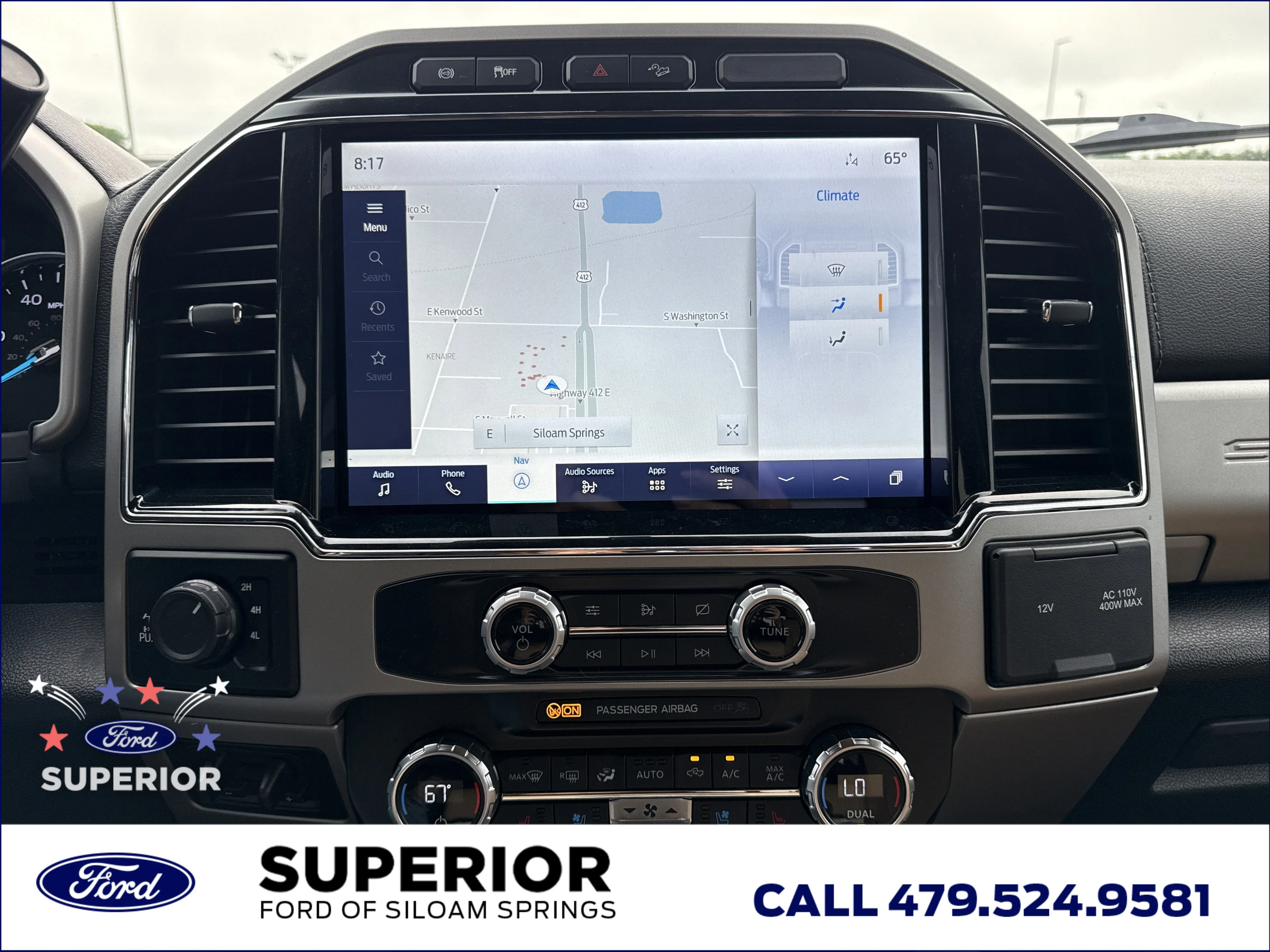 Used 2022 Agate Black Metallic Ford Lariat 4WD image 19