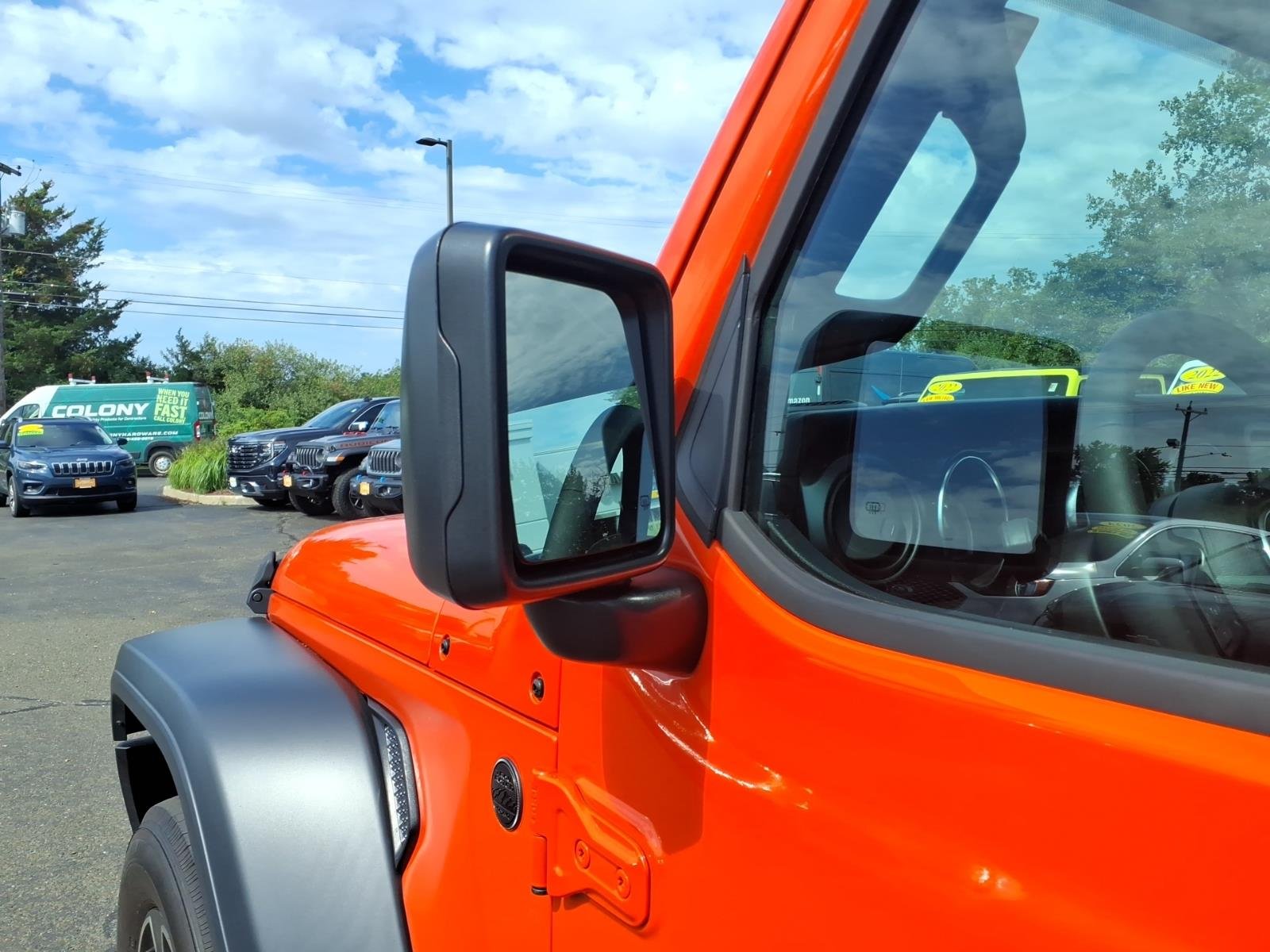 Certified Used 2023 Orange Jeep Sport S image 17