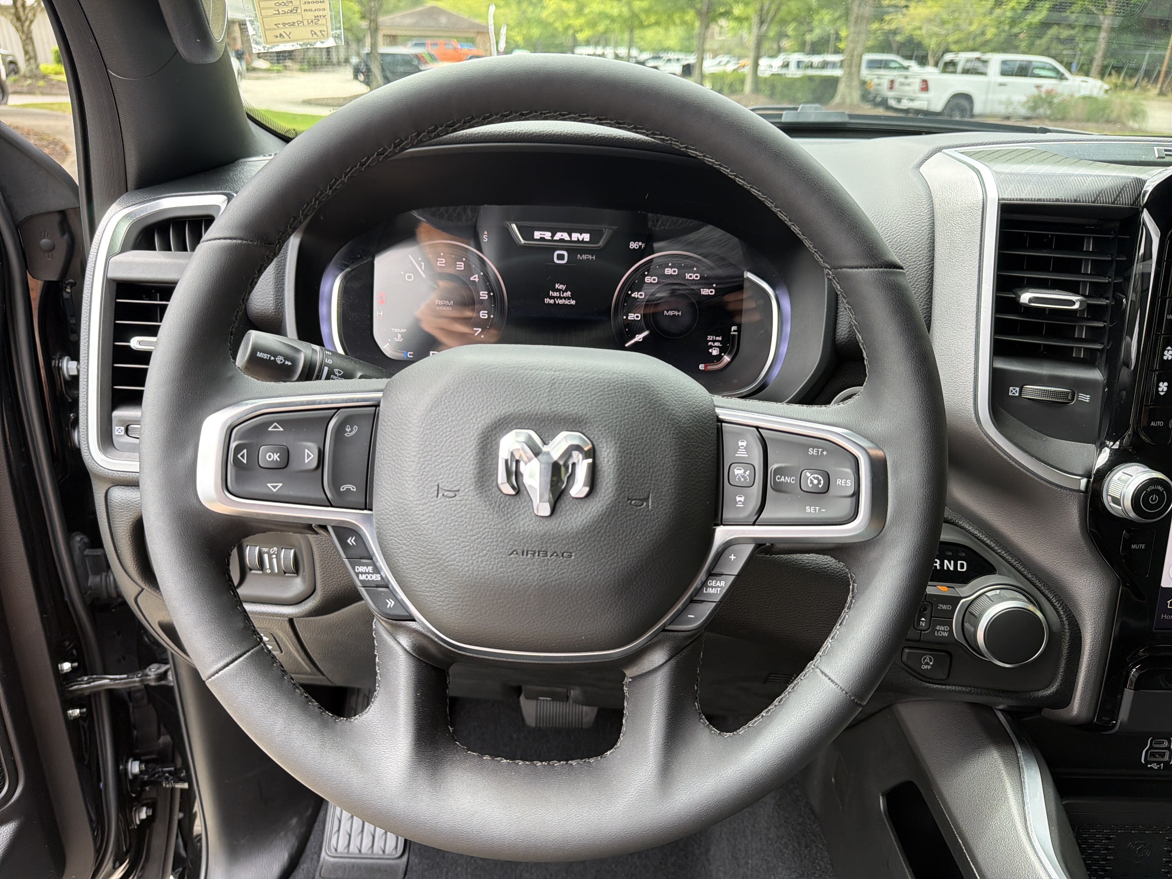 Used 2025 Diamond Black Crystal Pearlcoat Ram Big Horn image 20