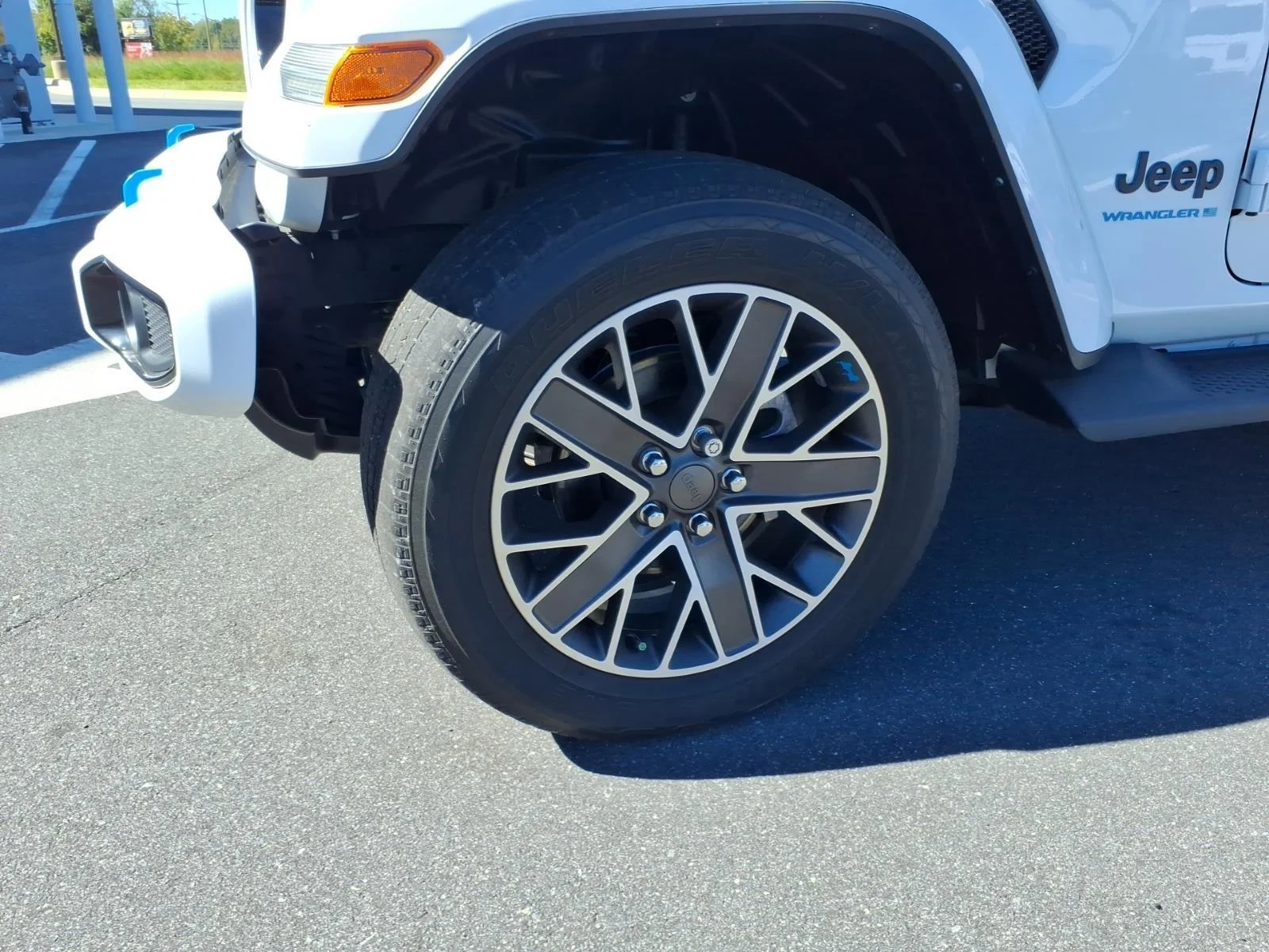 Used 2023 Bright White Clearcoat Jeep Sahara High Altitude image 3
