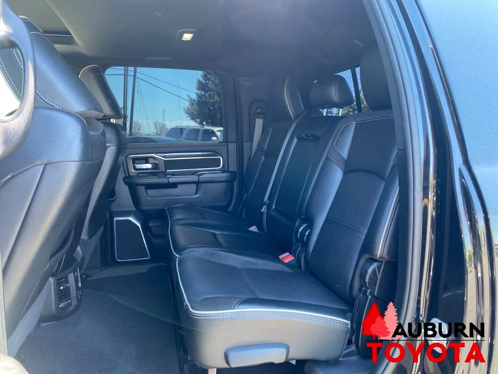 Used 2022 Diamond Black Crystal Pearlcoat Ram Laramie image 25