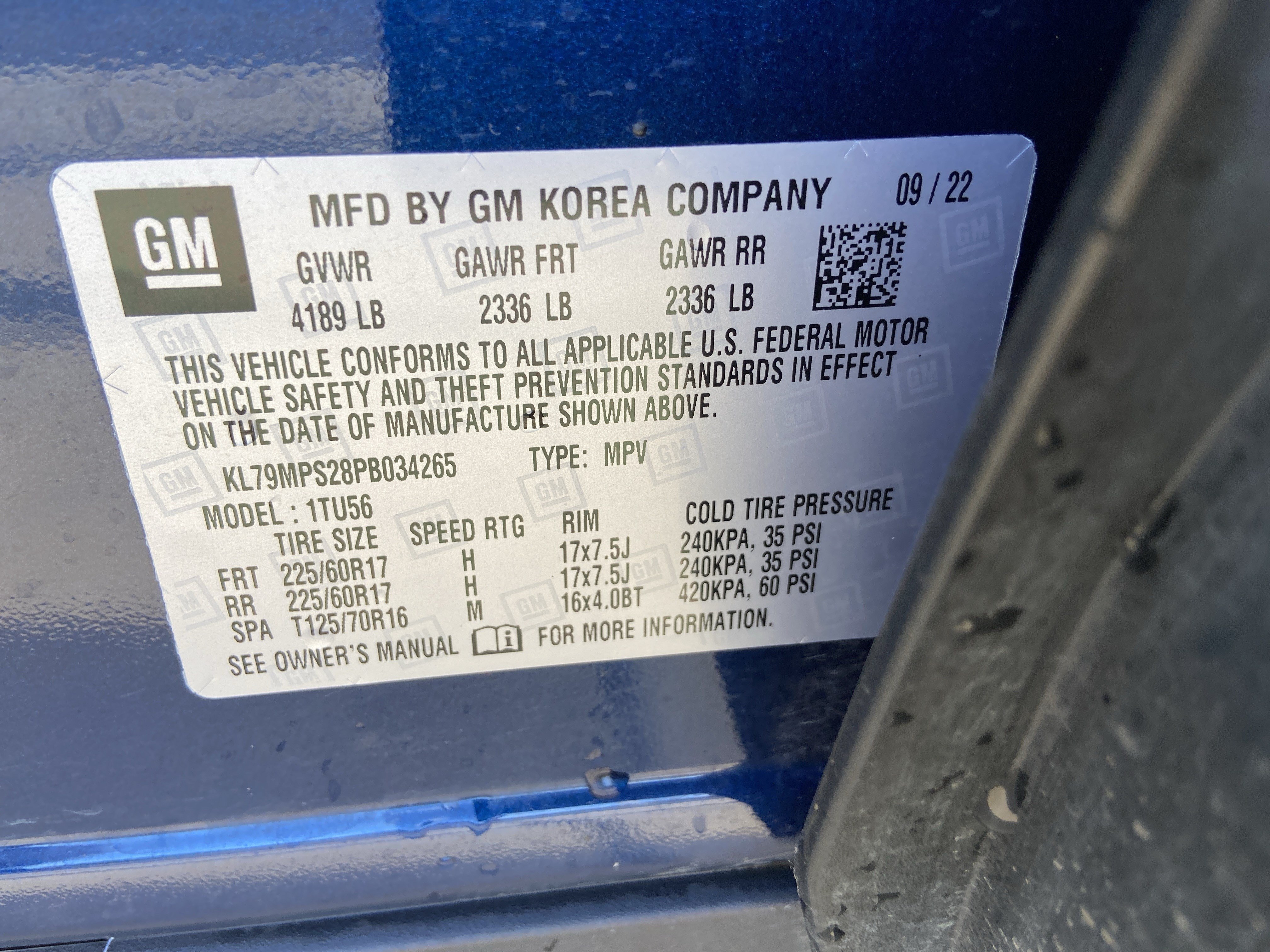 Used 2023 Blue Glow Metallic Chevrolet LT image 33