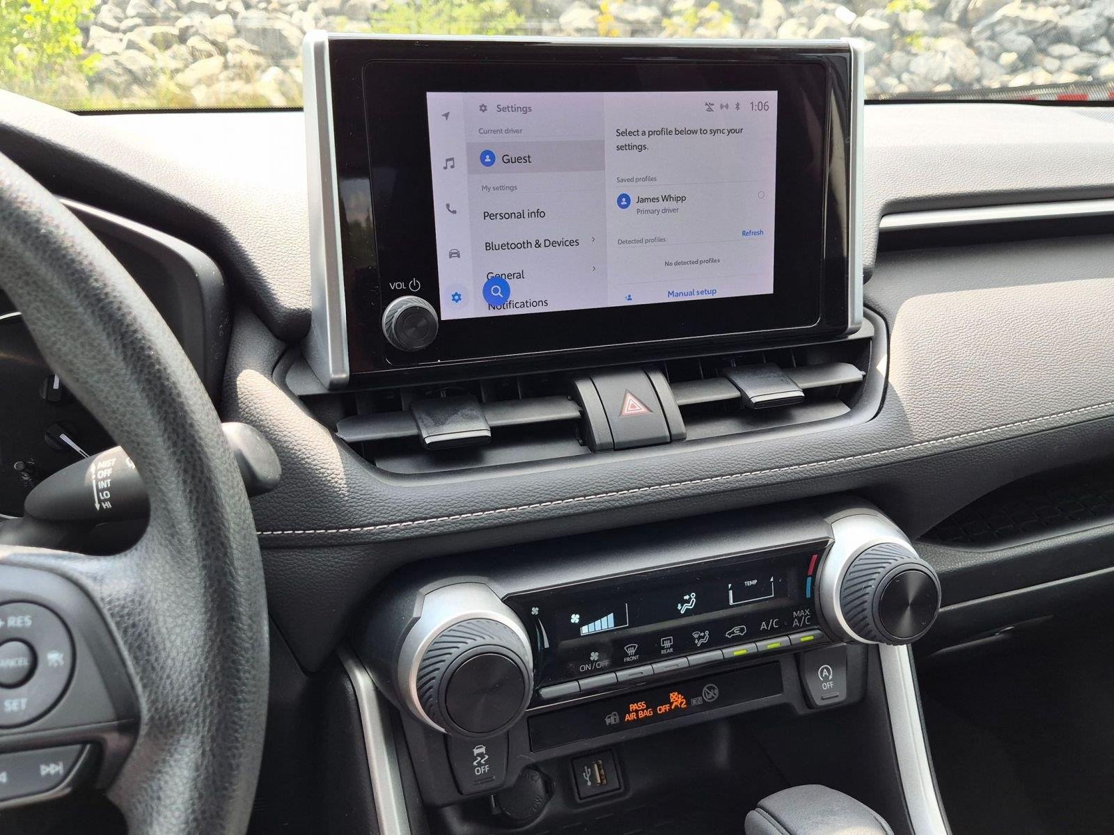 Used 2023 Magnetic Gray Metallic Toyota LE image 12