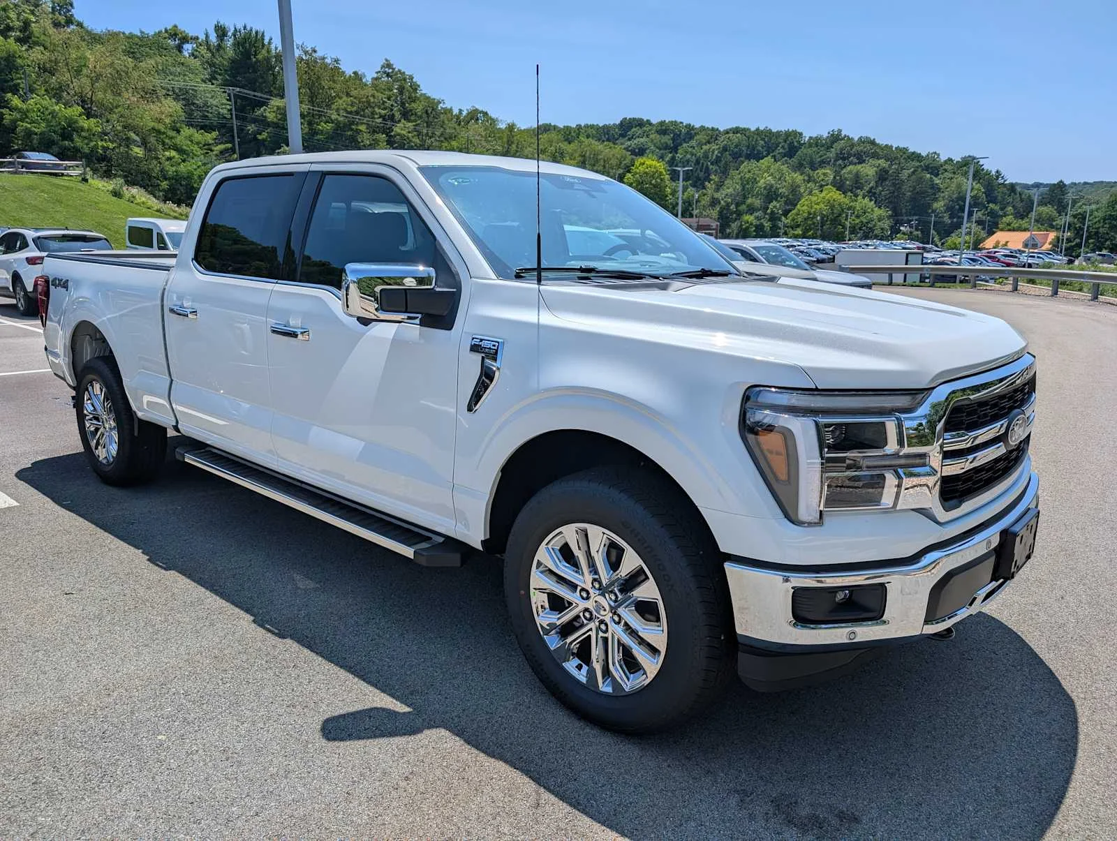 New 2026 Star White Metallic Tri-Coat Ford Lariat® image 6