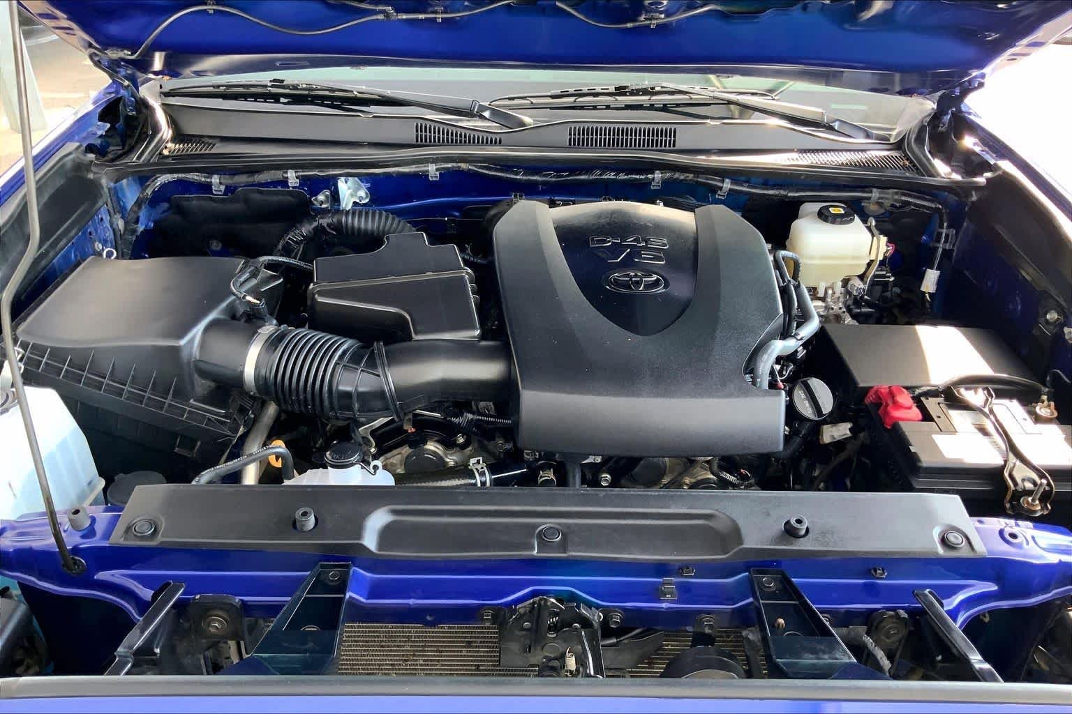 Used 2022 Blue Crush Metallic Toyota TRD Off Road image 32