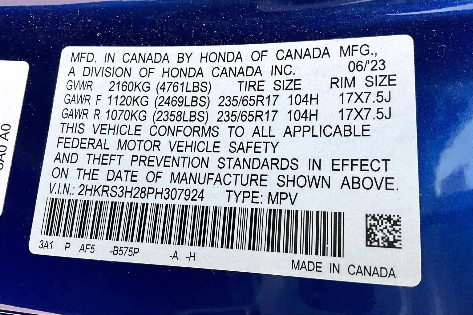 Certified Used 2023 Still Night Pearl Honda 1.5T 2WD LX image 32