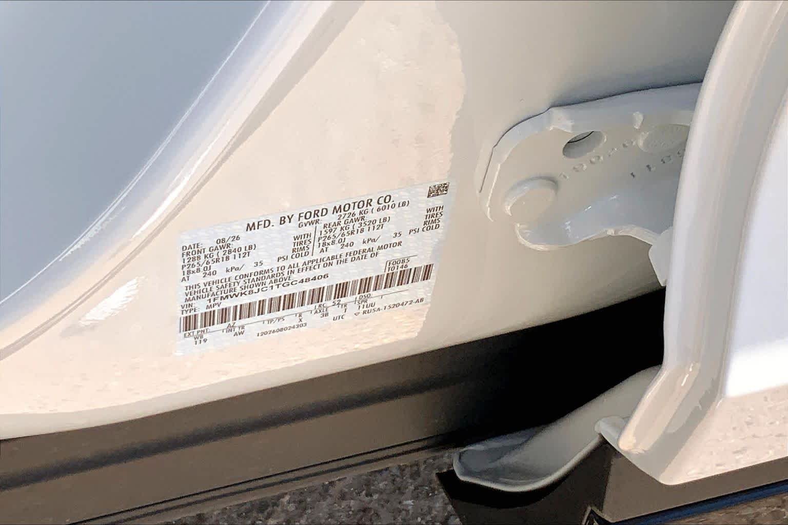New 2026 Star White Metallic Tri-Coat Ford Tremor® image 20
