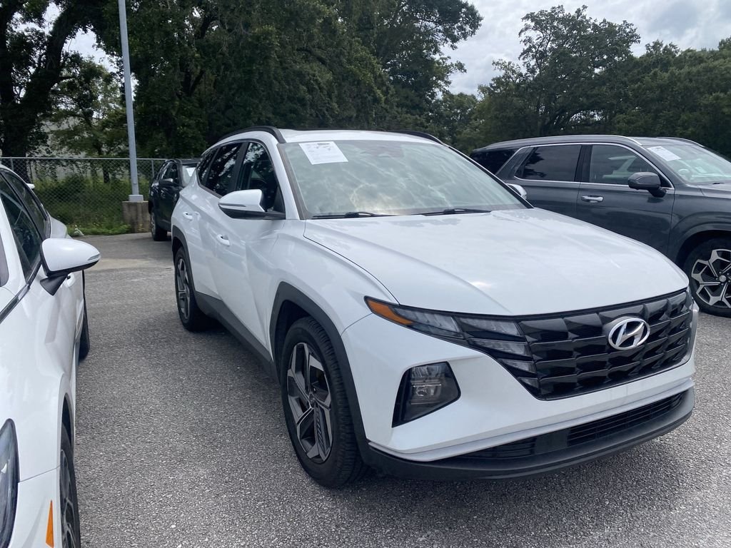Used 2022 Quartz White Hyundai SEL image 3