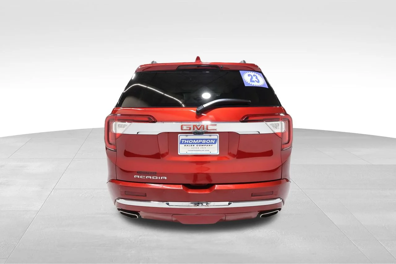 Used 2023 Volcanic Red Tintcoat GMC Denali image 3