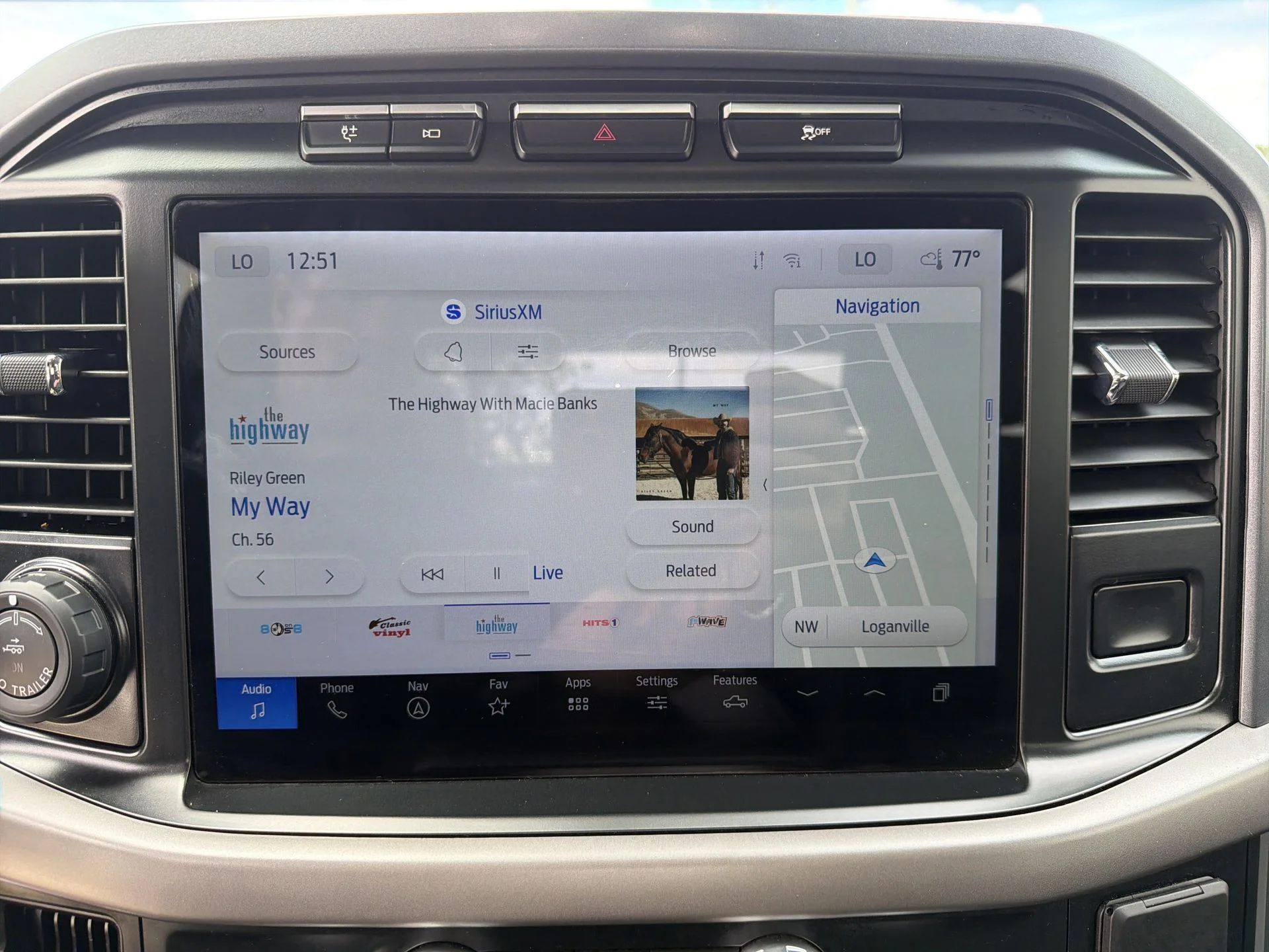 Used 2024 Black Metallic Ford XLT image 6