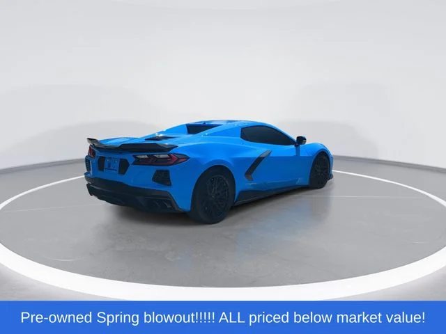 Used 2022 Blue Chevrolet Stingray image 8