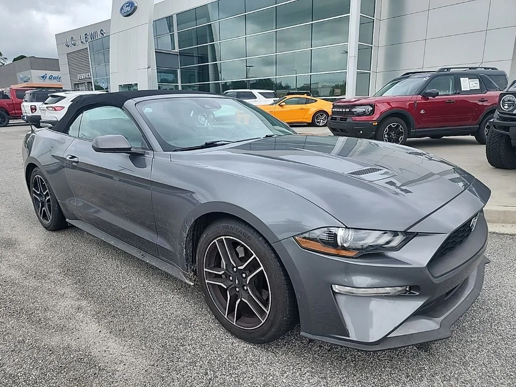 Used 2022 Gray Metallic Ford EcoBoost Premium image 1