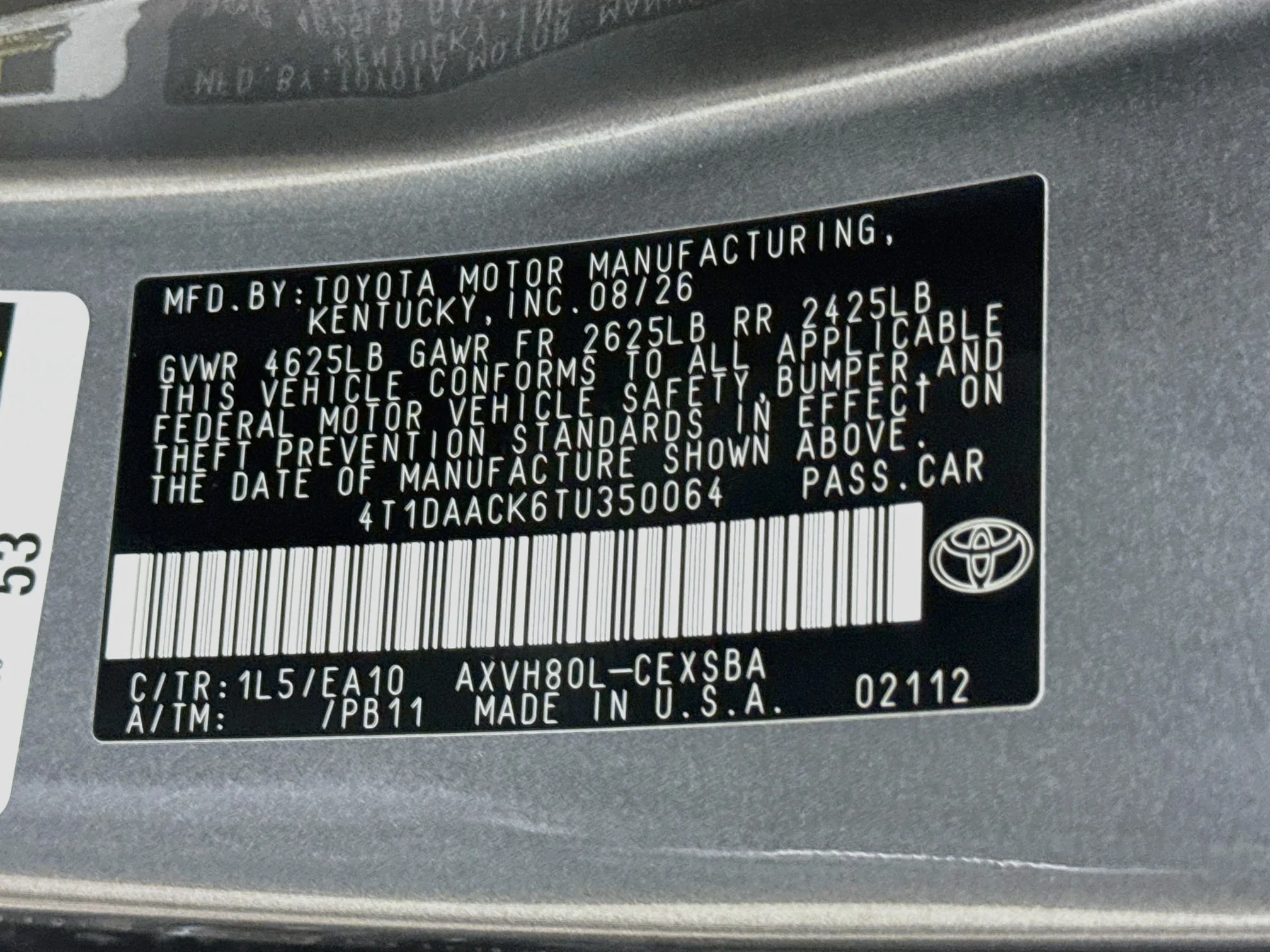 New 2026 Heavy Metal Toyota SE image 29