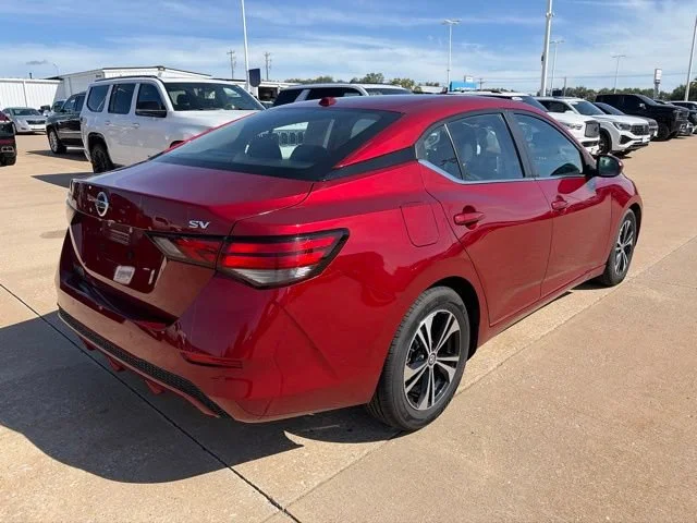 Used 2022 Red Nissan SV image 3